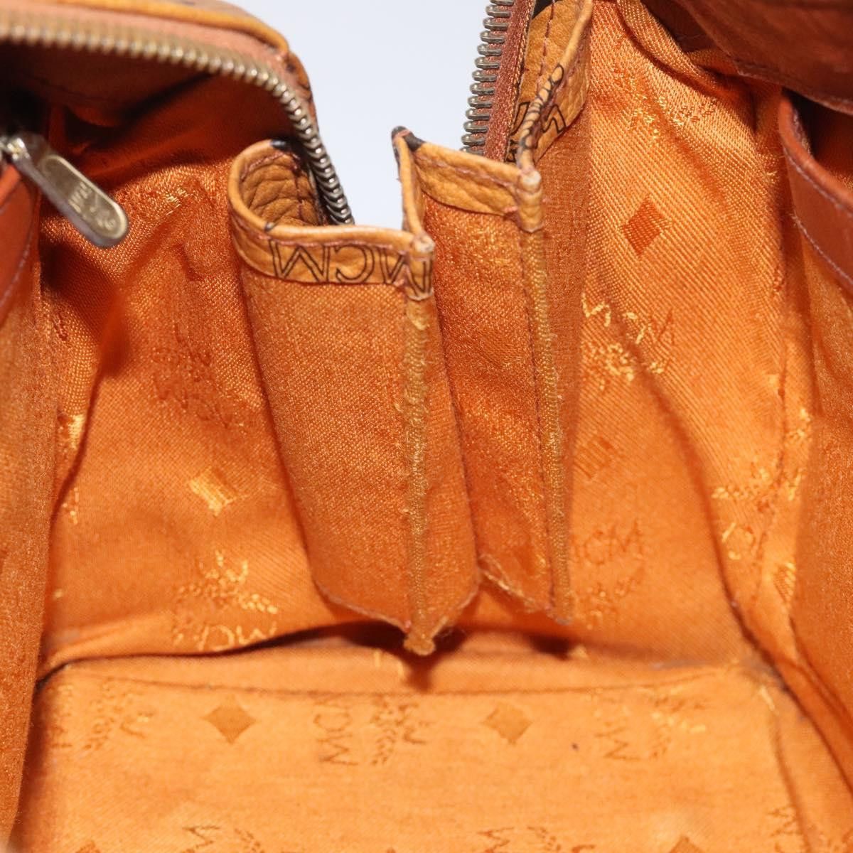 MCM Visetos Brown Canvas Handbag (Pre-Owned) Size ONE SIZE - 20 Thumbnail
