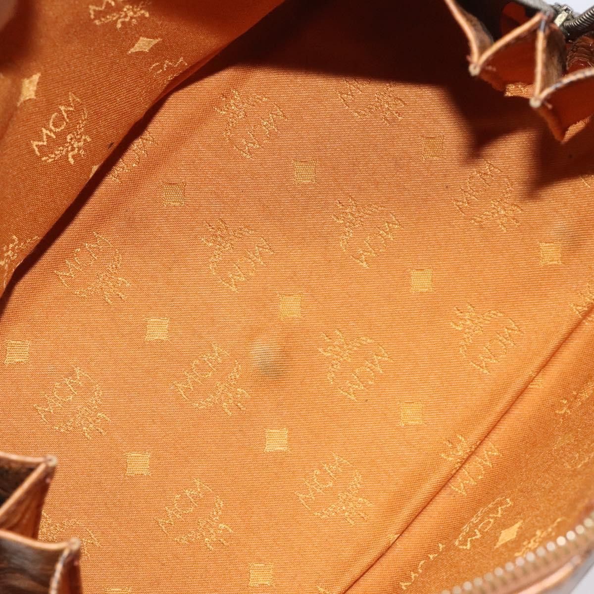 MCM Visetos Brown Canvas Handbag (Pre-Owned) Size ONE SIZE - 9 Thumbnail