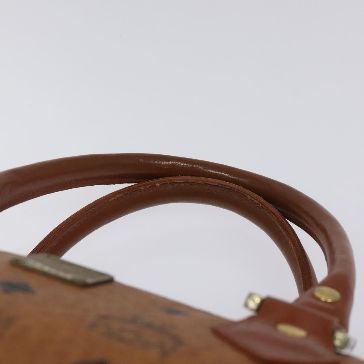 MCM Visetos Brown Canvas Handbag (Pre-Owned) Size ONE SIZE - 16 Thumbnail