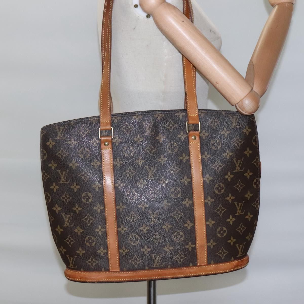 Louis Vuitton Babylone Brown Canvas Tote Bag (Pre-Owned) Size ONE SIZE - 16 Thumbnail