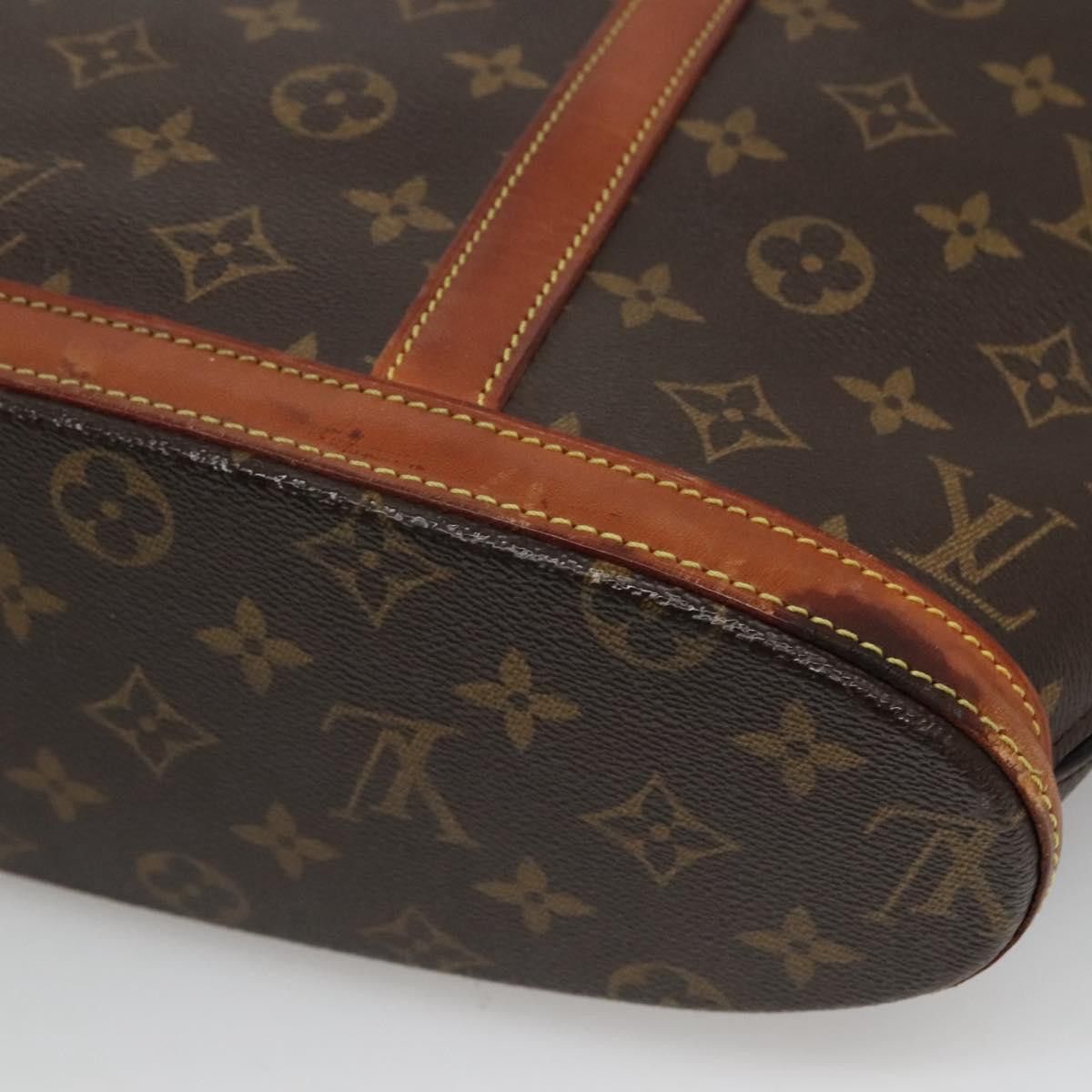 Louis Vuitton Babylone Brown Canvas Tote Bag (Pre-Owned) Size ONE SIZE - 9 Thumbnail