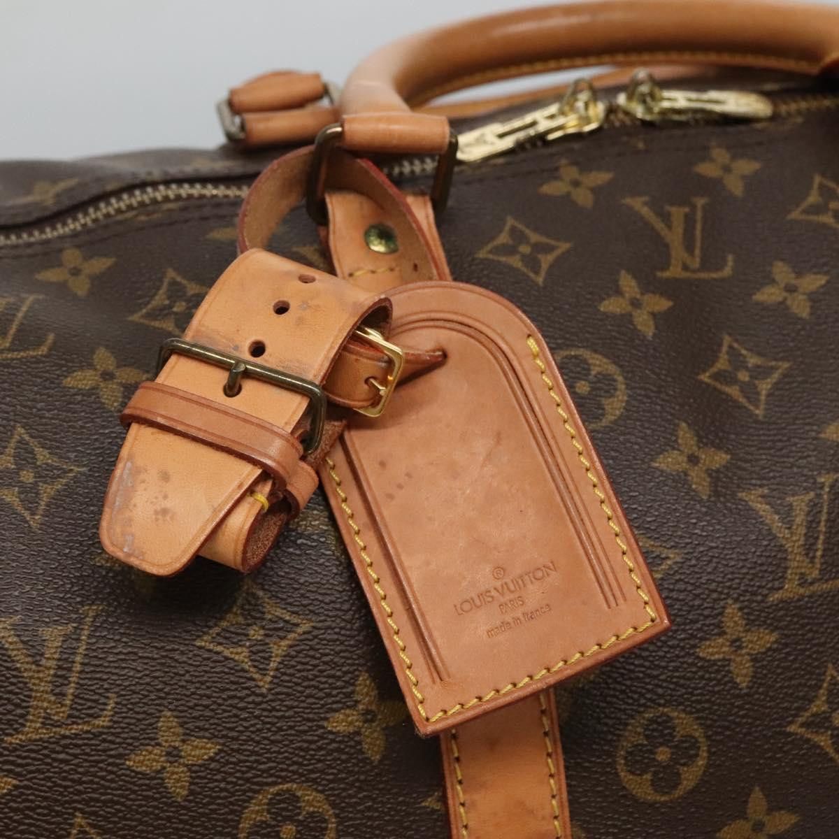 Louis Vuitton Keepall 60 Brown Canvas Travel Bag (Pre-Owned) Size ONE SIZE - 16 Thumbnail