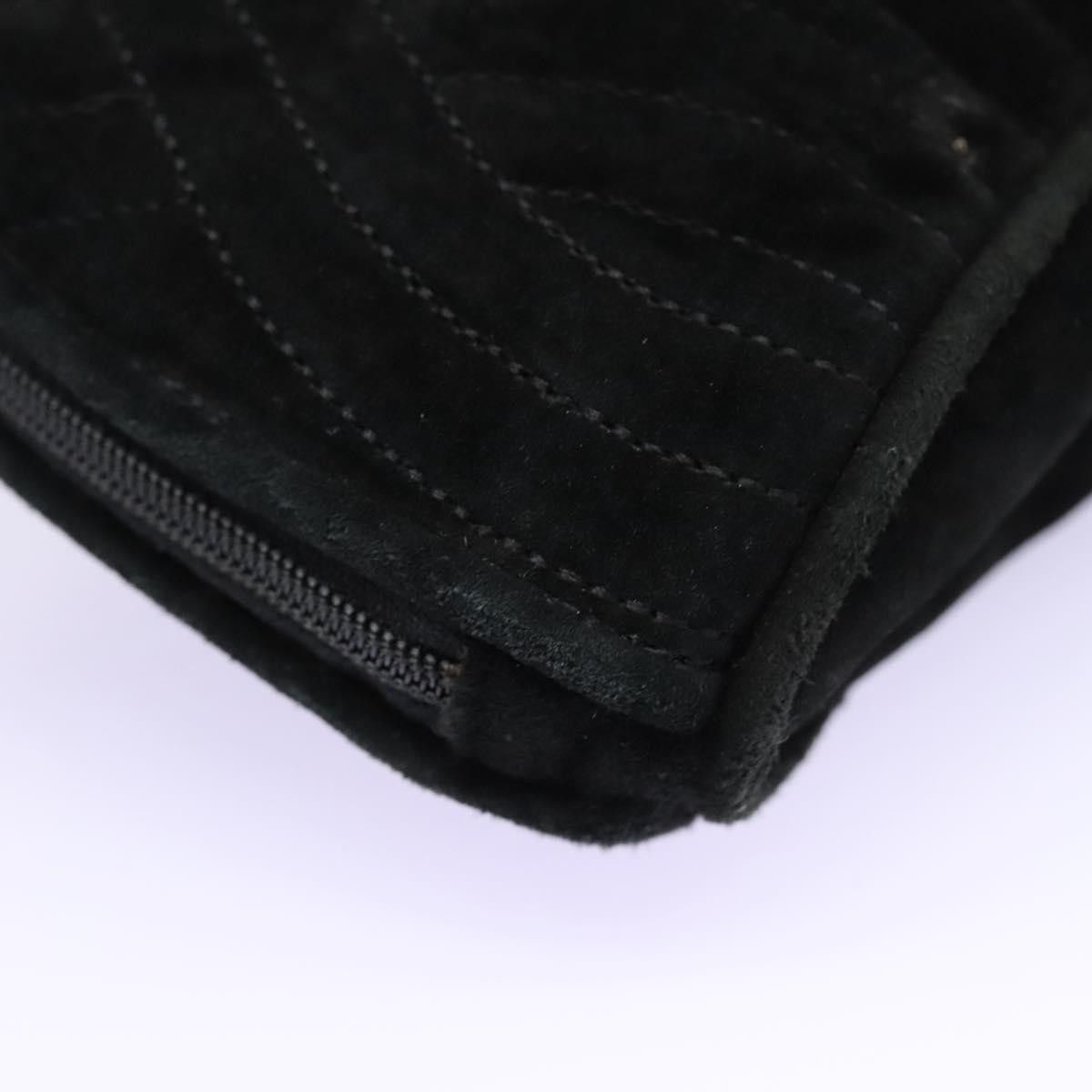 Fendi Black Suede Shoulder Bag (Pre-Owned) Size ONE SIZE - 13 Thumbnail