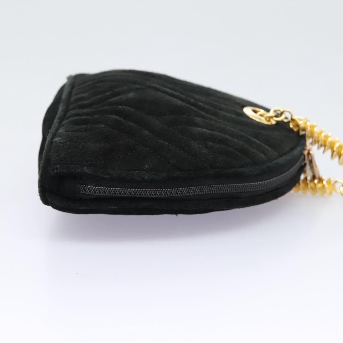 Fendi Black Suede Shoulder Bag (Pre-Owned) Size ONE SIZE - 4 Thumbnail