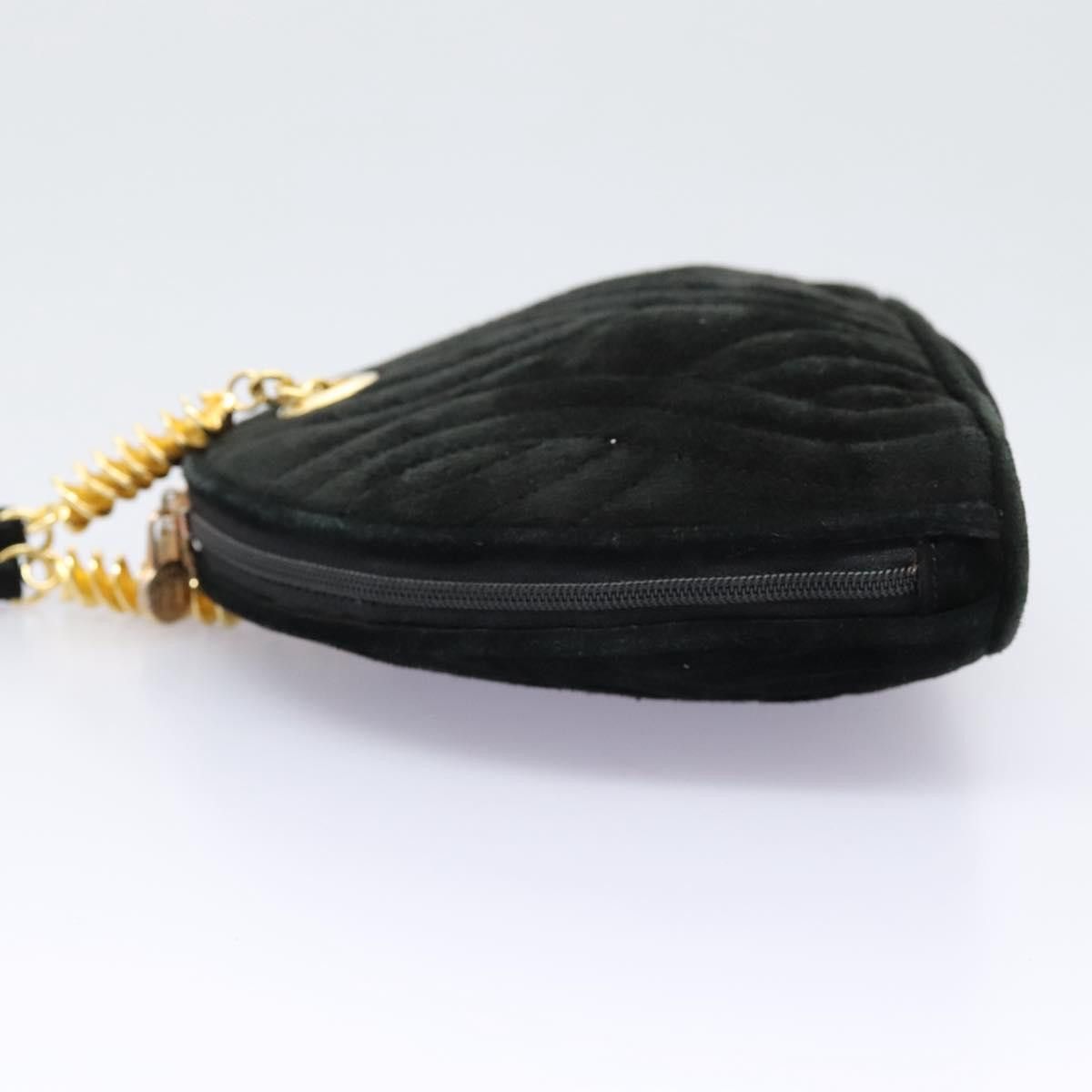 Fendi Black Suede Shoulder Bag (Pre-Owned) Size ONE SIZE - 3 Thumbnail
