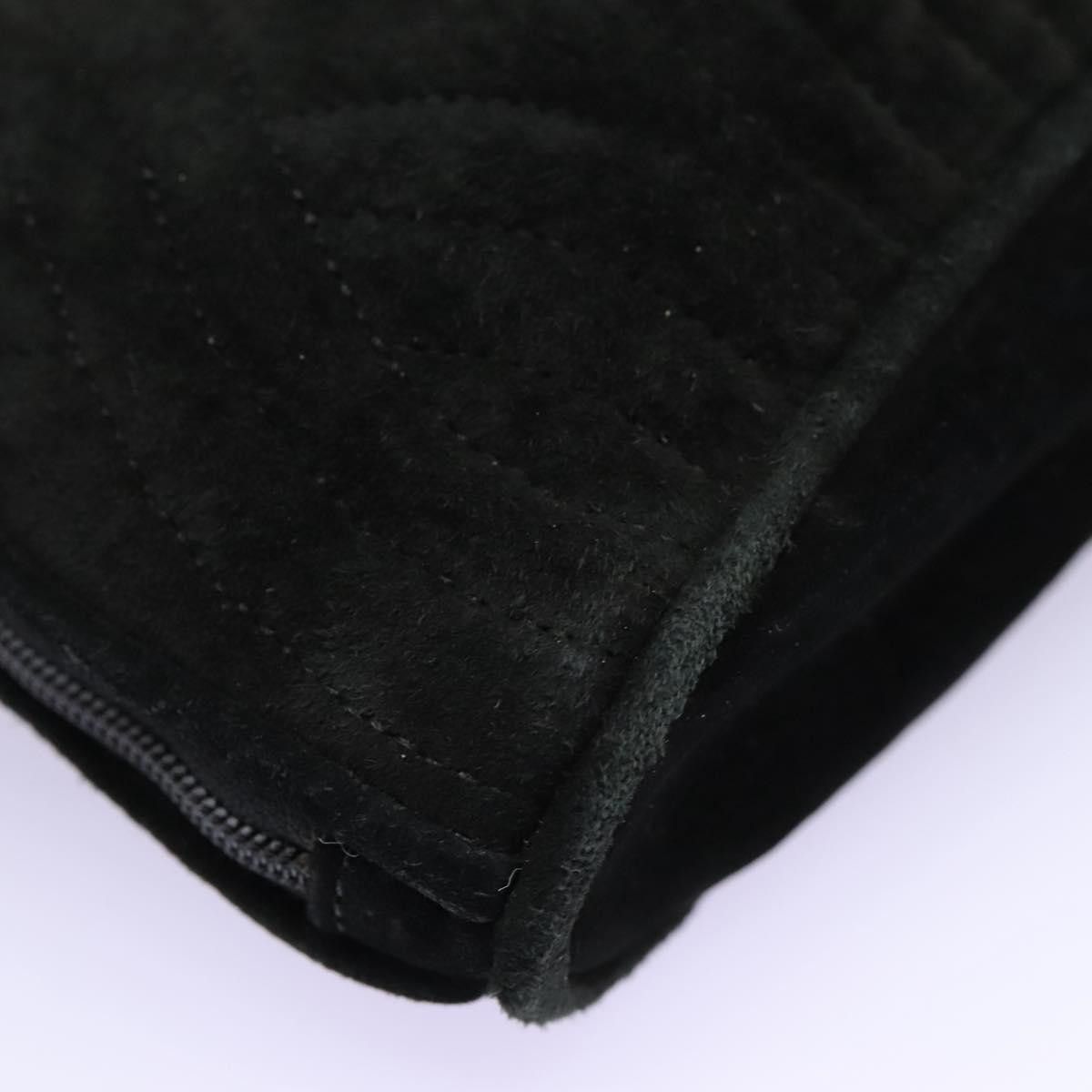 Fendi Black Suede Shoulder Bag (Pre-Owned) Size ONE SIZE - 11 Thumbnail