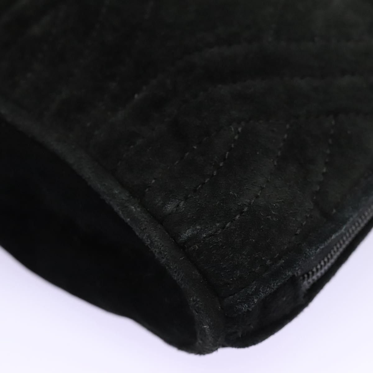 Fendi Black Suede Shoulder Bag (Pre-Owned) Size ONE SIZE - 12 Thumbnail
