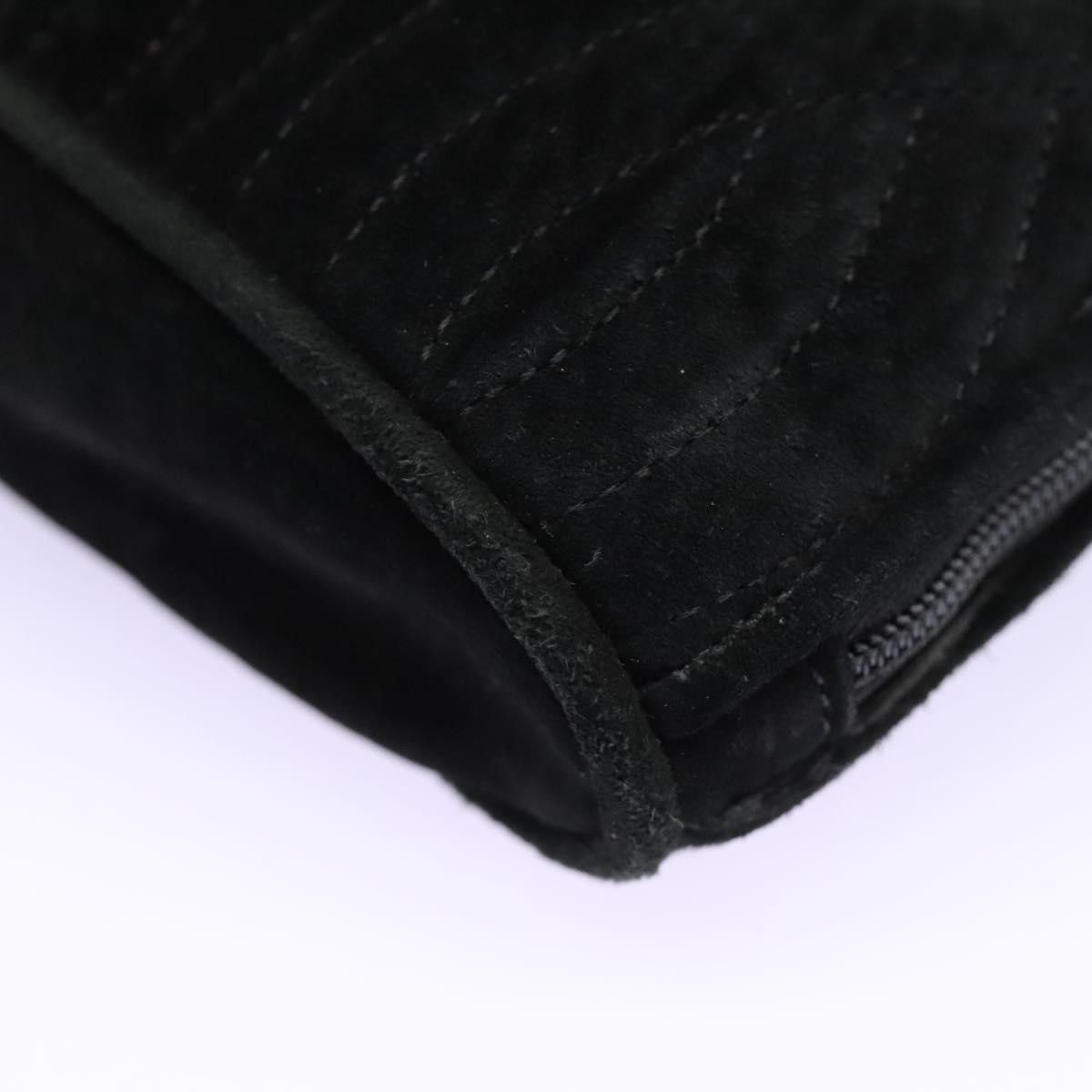 Fendi Black Suede Shoulder Bag (Pre-Owned) Size ONE SIZE - 14 Thumbnail