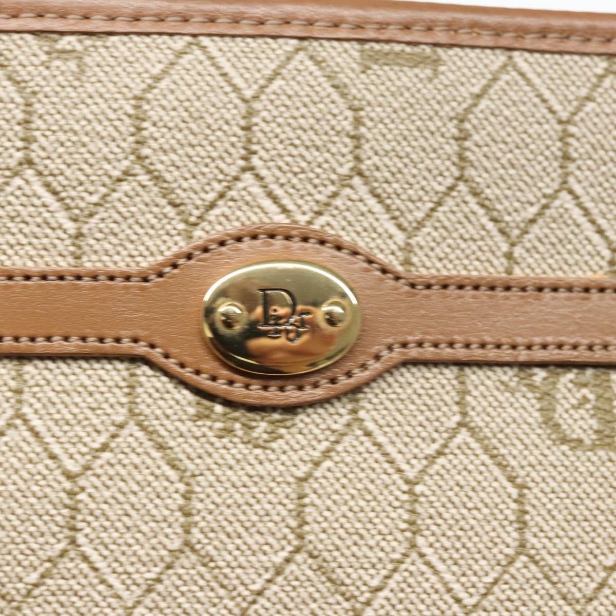 Dior Honeycomb Beige Canvas Clutch Bag (Pre-Owned) Size ONE SIZE - 11 Thumbnail