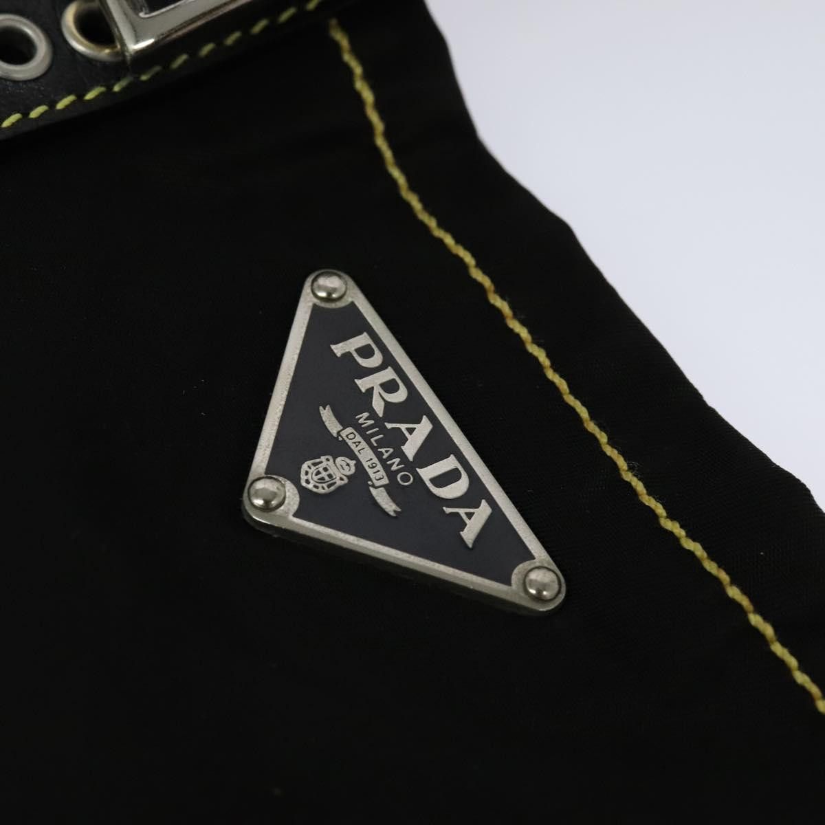 Prada Re-Nylon Black Synthetic Handbag (Pre-Owned) Size ONE SIZE - 12 Thumbnail