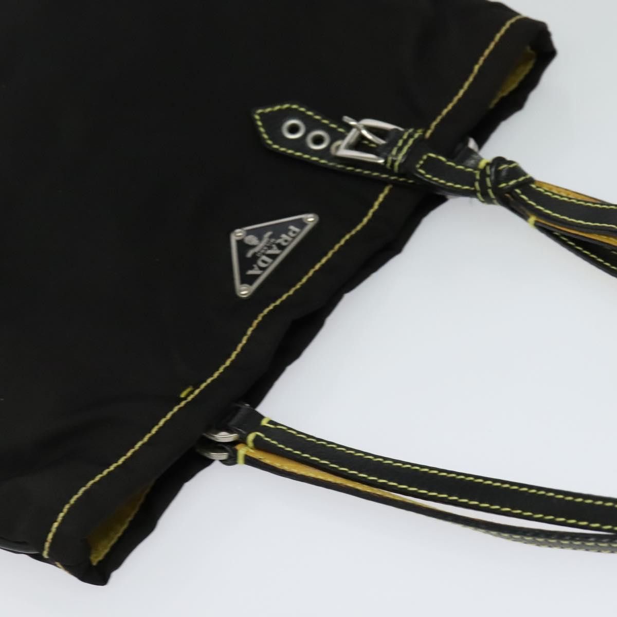 Prada Re-Nylon Black Synthetic Handbag (Pre-Owned) Size ONE SIZE - 11 Thumbnail