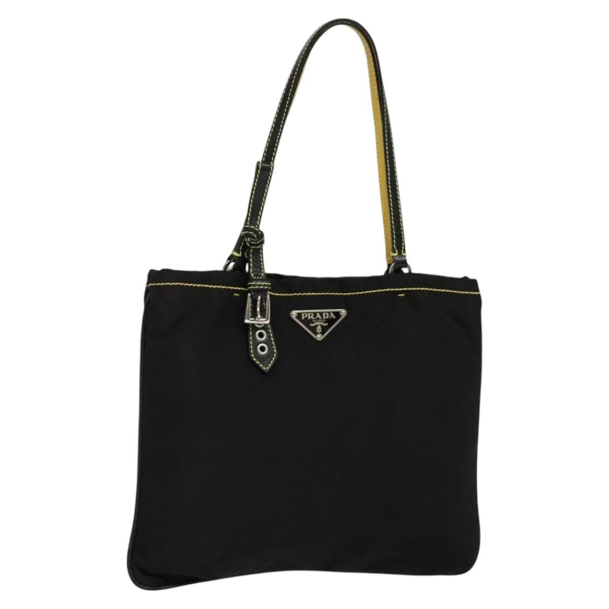 Prada Re-Nylon Black Synthetic Handbag (Pre-Owned) Size ONE SIZE - 18 Thumbnail