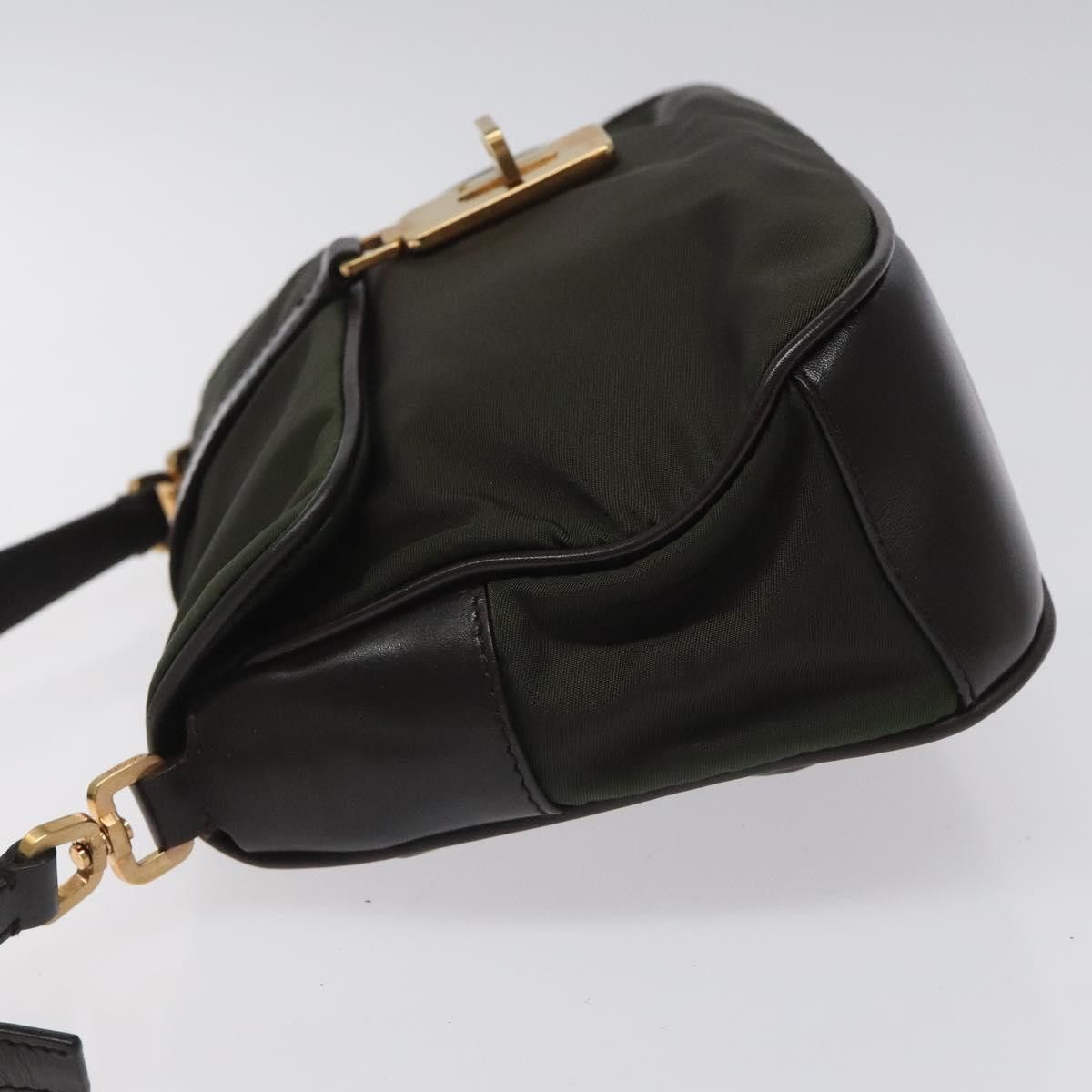 Prada Re-Nylon Green Synthetic Handbag (Pre-Owned) Size ONE SIZE - 4 Thumbnail
