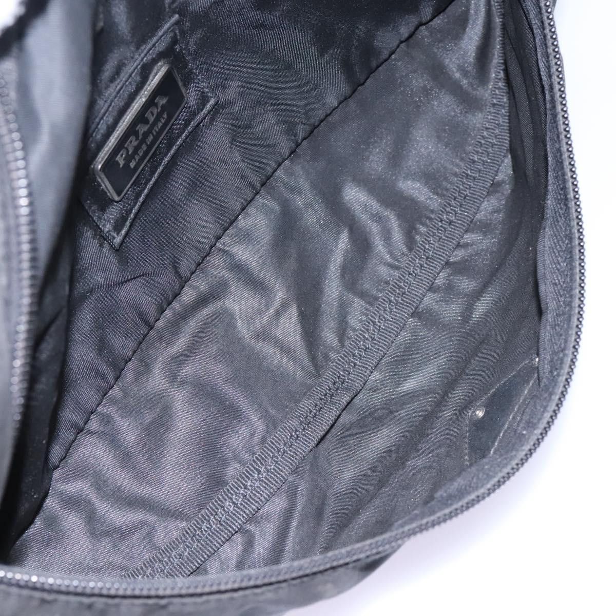 Prada Tessuto Black Synthetic Clutch Bag (Pre-Owned) Size ONE SIZE - 13 Thumbnail