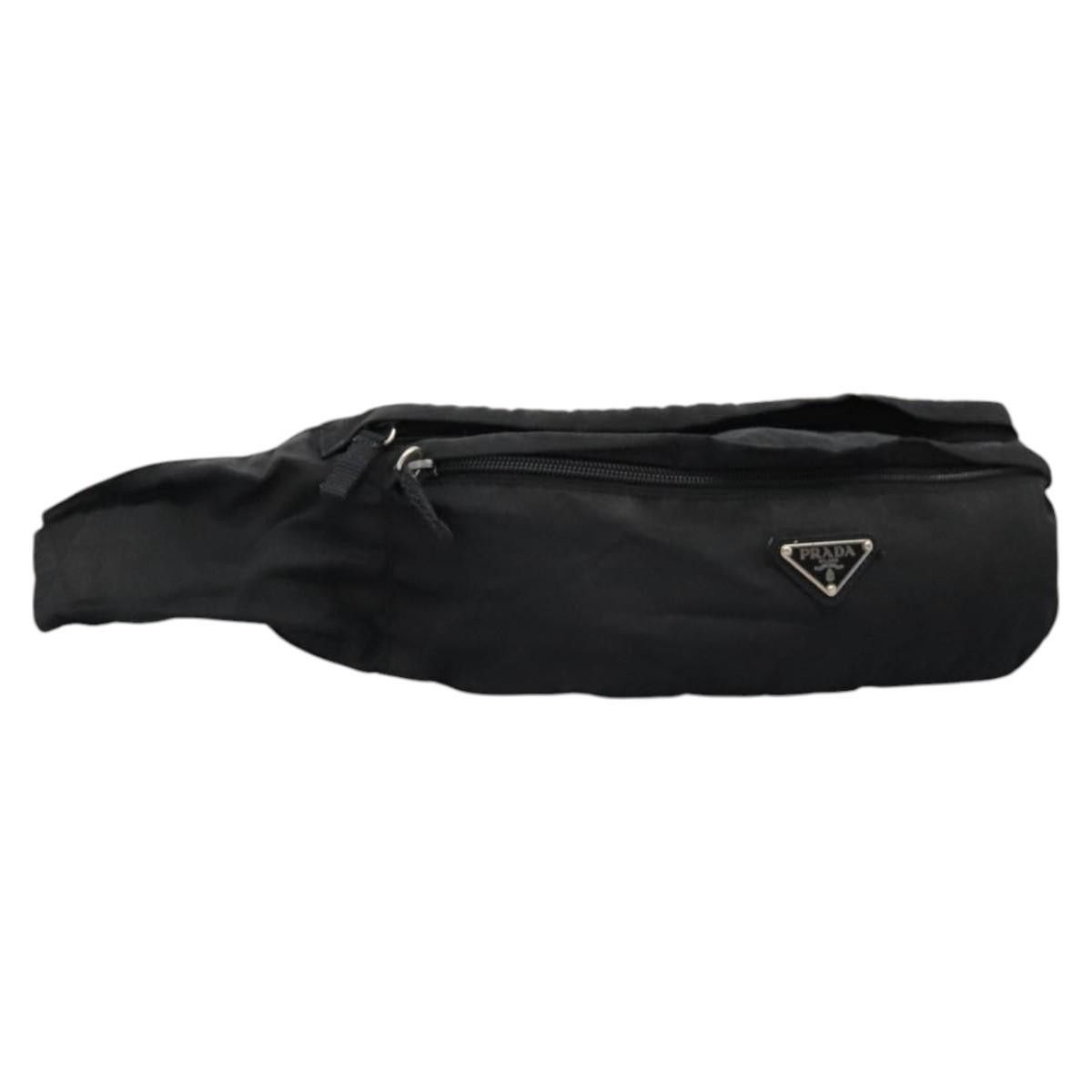 Prada Tessuto Black Synthetic Clutch Bag (Pre-Owned) Size ONE SIZE - 18 Thumbnail