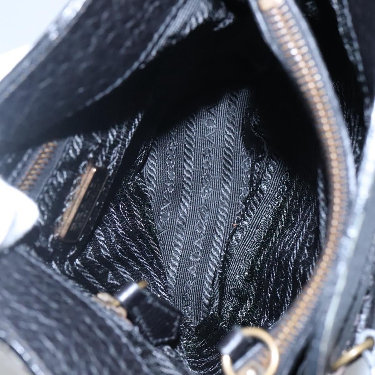 Prada Re-Nylon Black Synthetic Shoulder Bag (Pre-Owned) Size ONE SIZE - 14 Thumbnail