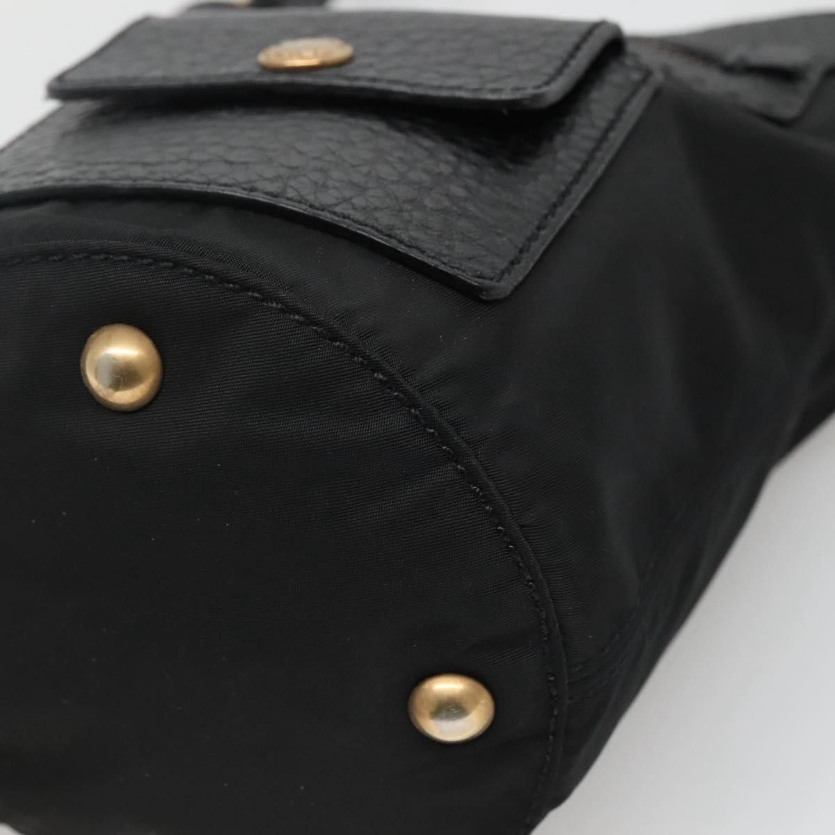 Prada Re-Nylon Black Synthetic Shoulder Bag (Pre-Owned) Size ONE SIZE - 7 Thumbnail