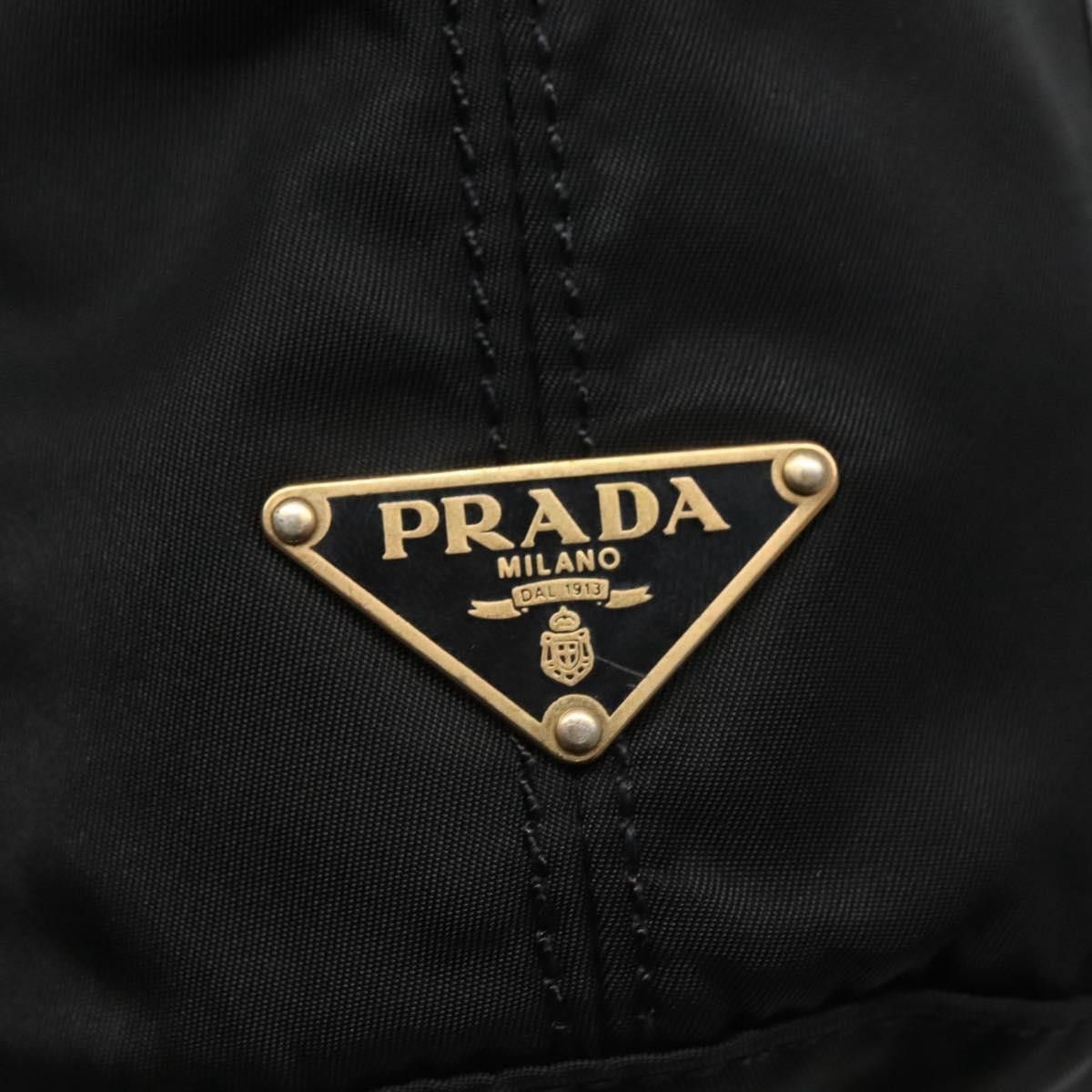 Prada Re-Nylon Black Synthetic Shoulder Bag (Pre-Owned) Size ONE SIZE - 13 Thumbnail