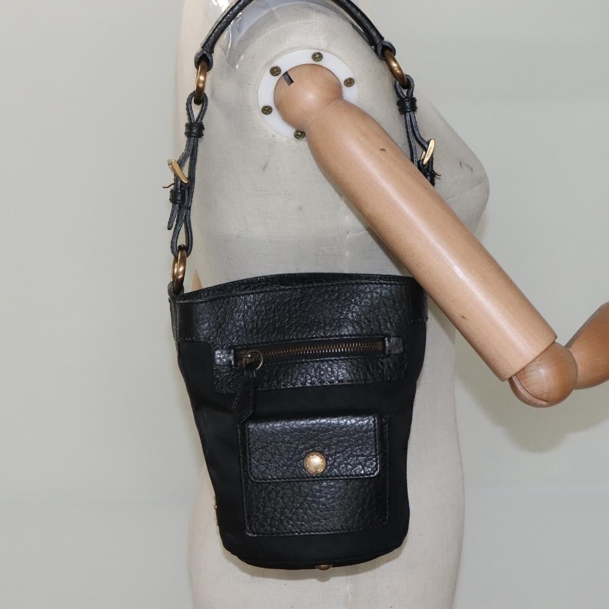 Prada Re-Nylon Black Synthetic Shoulder Bag (Pre-Owned) Size ONE SIZE - 18 Thumbnail