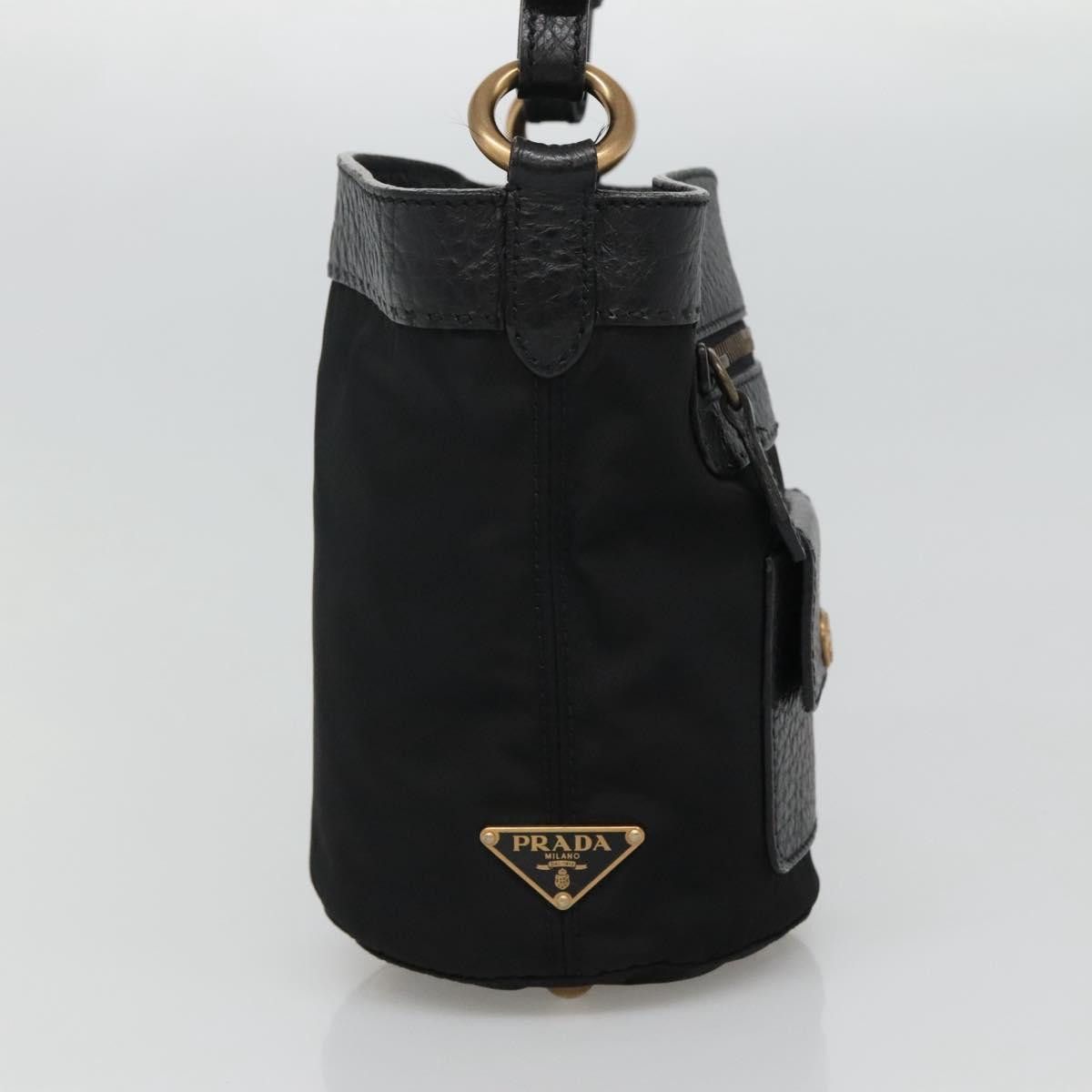 Prada Re-Nylon Black Synthetic Shoulder Bag (Pre-Owned) Size ONE SIZE - 3 Thumbnail