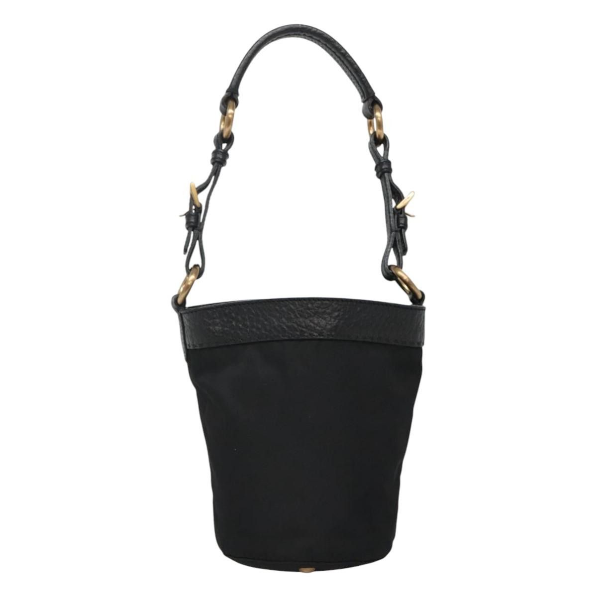 Prada Re-Nylon Black Synthetic Shoulder Bag (Pre-Owned) Size ONE SIZE - 2 Thumbnail