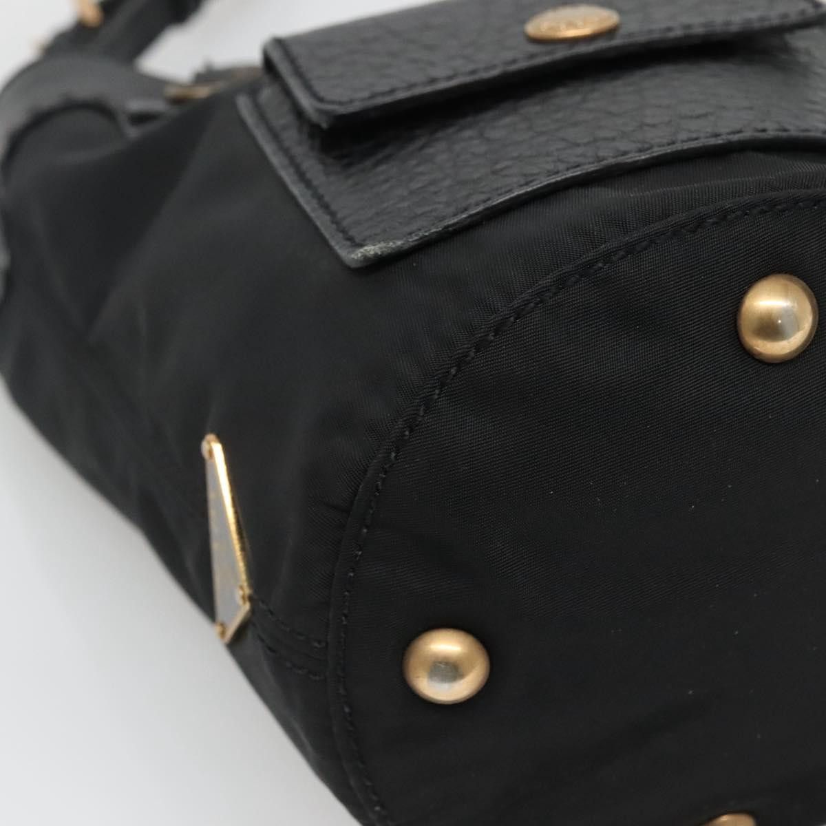 Prada Re-Nylon Black Synthetic Shoulder Bag (Pre-Owned) Size ONE SIZE - 8 Thumbnail