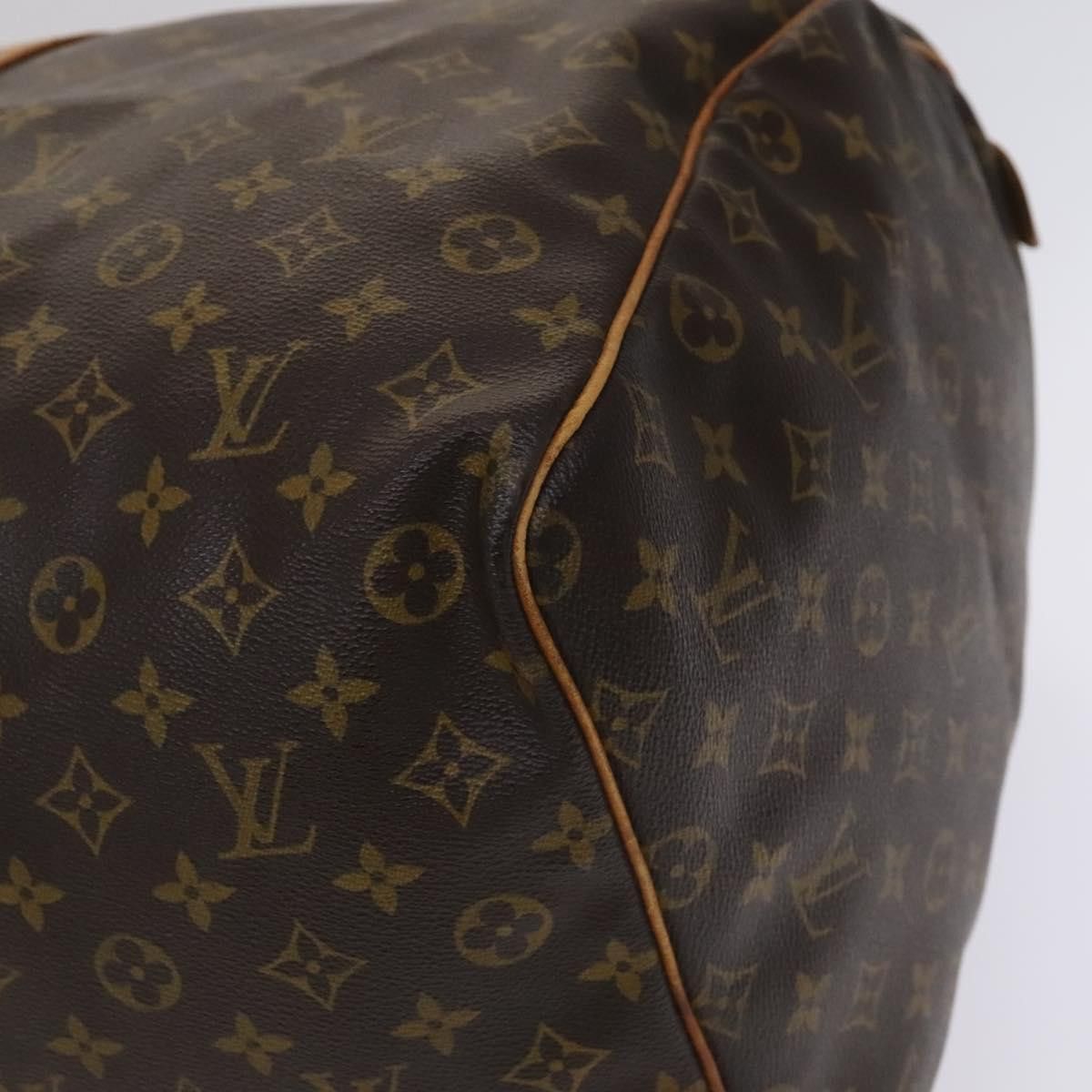 Louis Vuitton Keepall 60 Brown Canvas Travel Bag (Pre-Owned) Size ONE SIZE - 8 Thumbnail