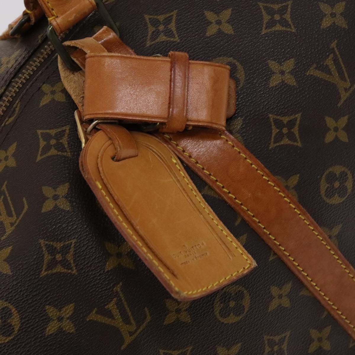 Louis Vuitton Keepall 60 Brown Canvas Travel Bag (Pre-Owned) Size ONE SIZE - 17 Thumbnail