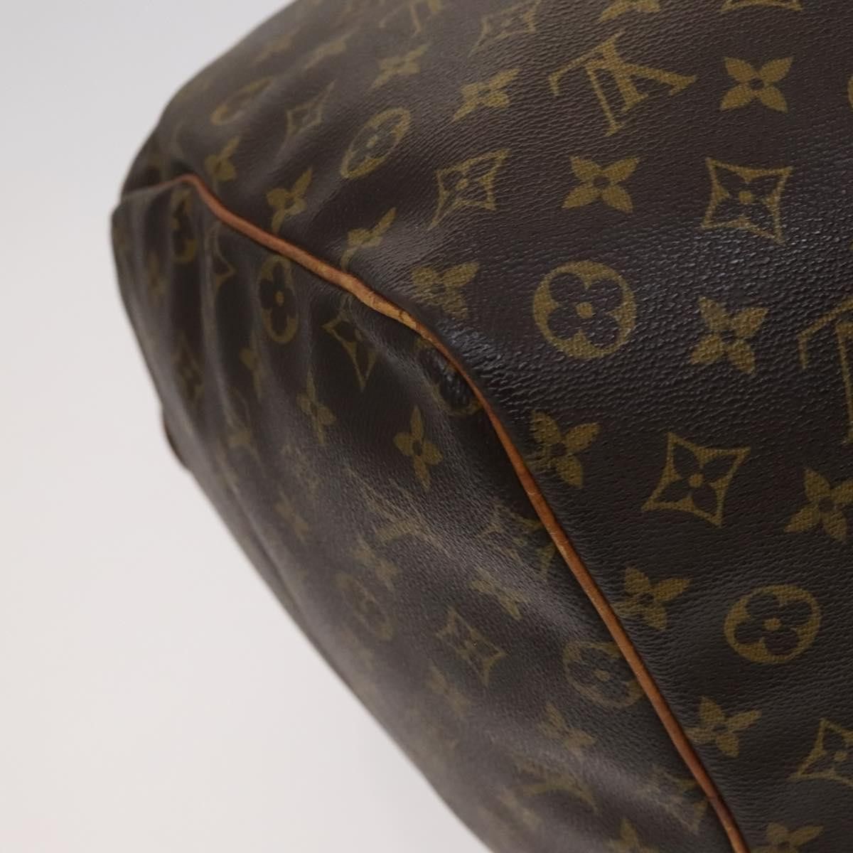 Louis Vuitton Keepall 60 Brown Canvas Travel Bag (Pre-Owned) Size ONE SIZE - 12 Thumbnail