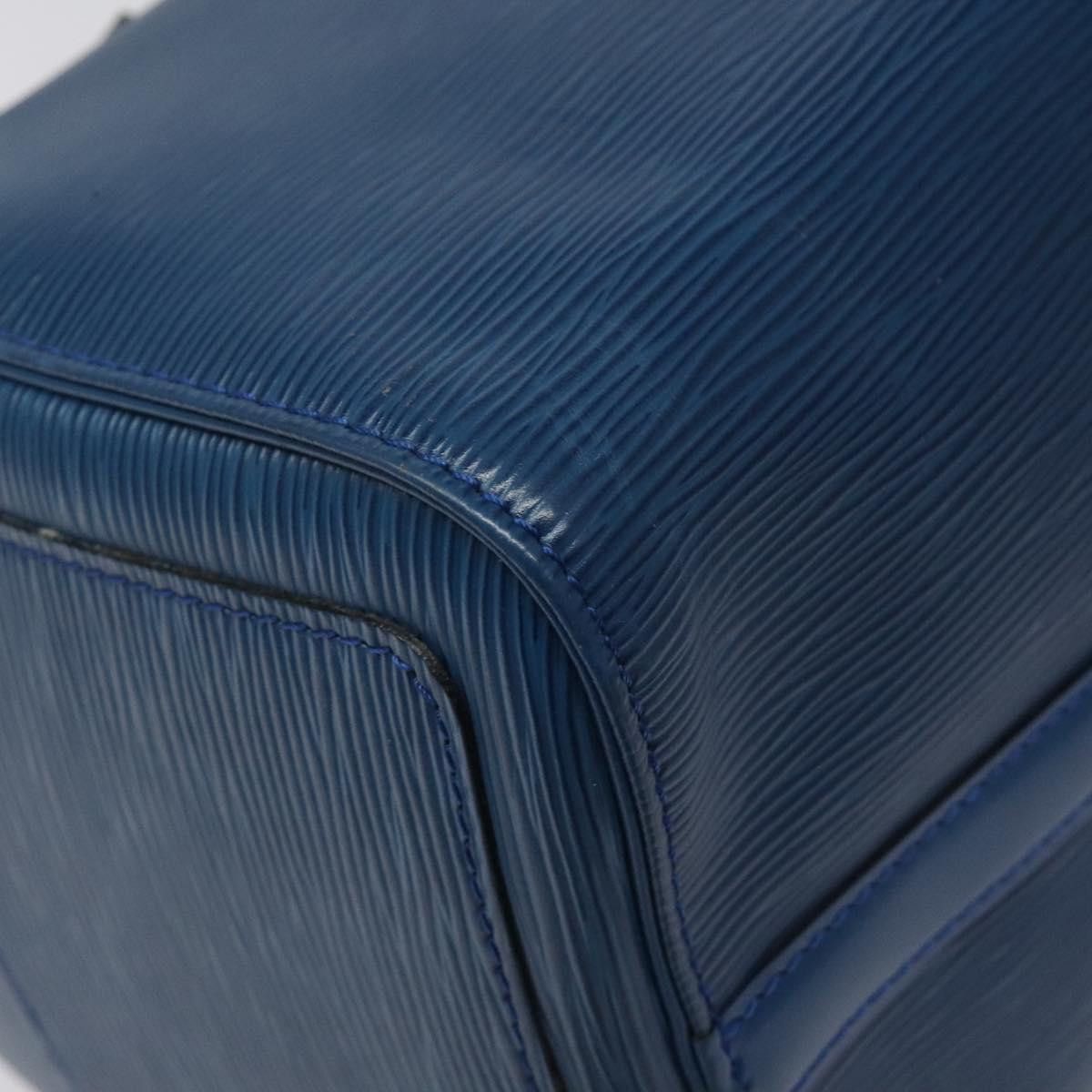 Louis Vuitton Speedy 30 Navy Leather Handbag (Pre-Owned) Size ONE SIZE - 12 Thumbnail