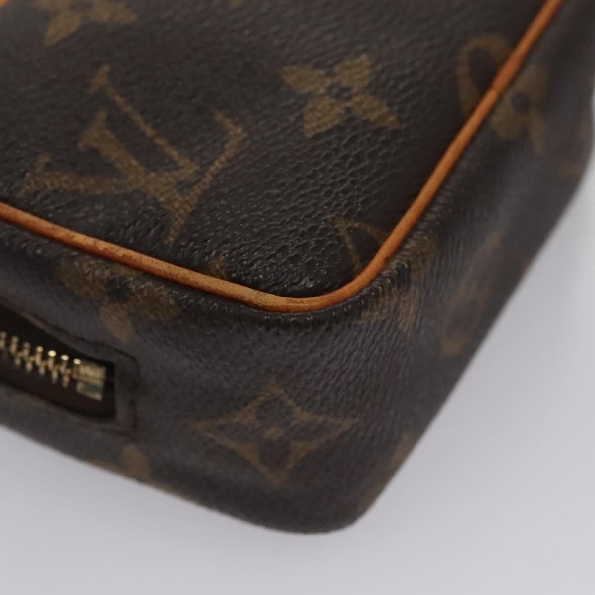 Louis Vuitton Wapiti Brown Canvas Clutch Bag (Pre-Owned) Size ONE SIZE - 7 Thumbnail