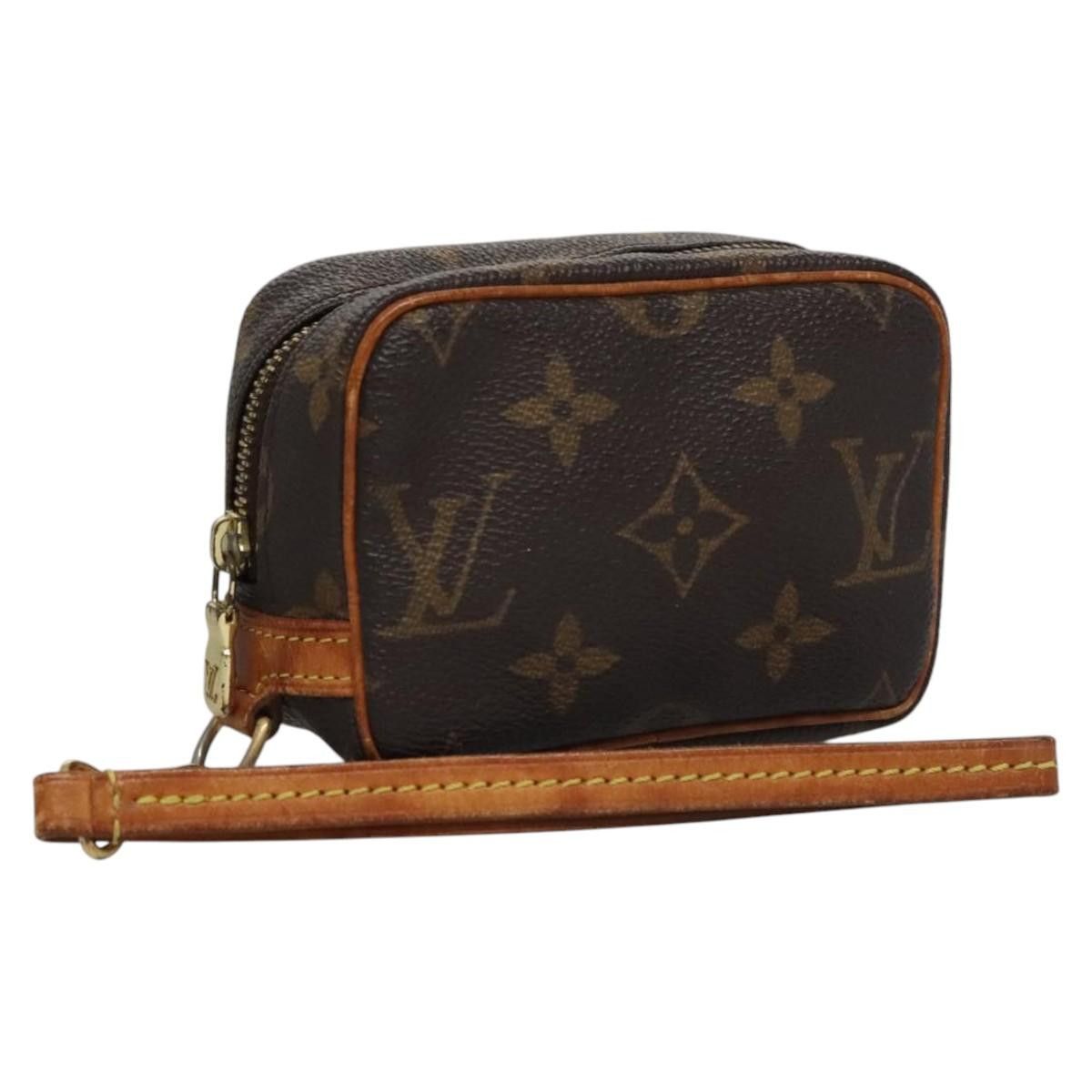 Louis Vuitton Wapiti Brown Canvas Clutch Bag (Pre-Owned) Size ONE SIZE - 16 Thumbnail