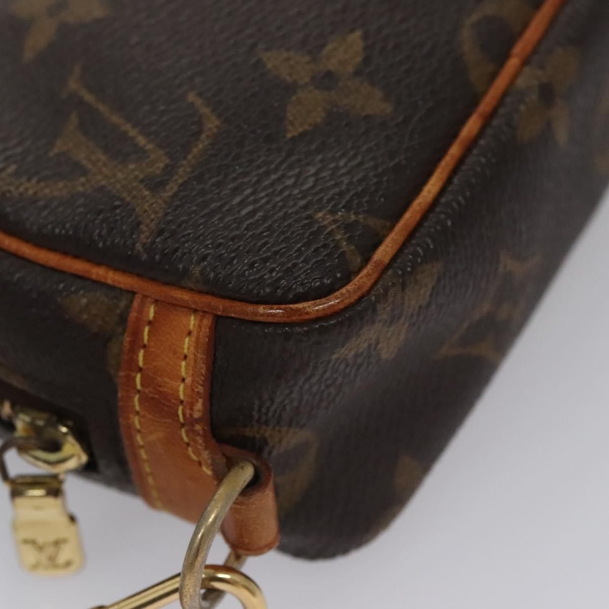 Louis Vuitton Wapiti Brown Canvas Clutch Bag (Pre-Owned) Size ONE SIZE - 5 Thumbnail