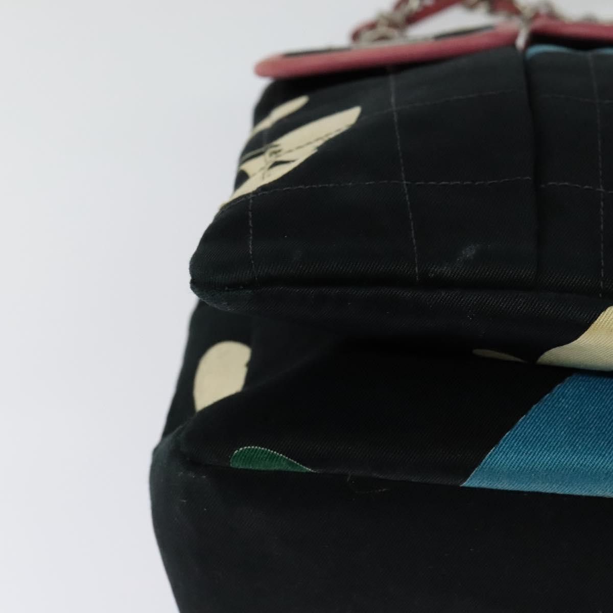 Chanel 2,55 Black Canvas Shoulder Bag (Pre-Owned) Size ONE SIZE - 20 Thumbnail