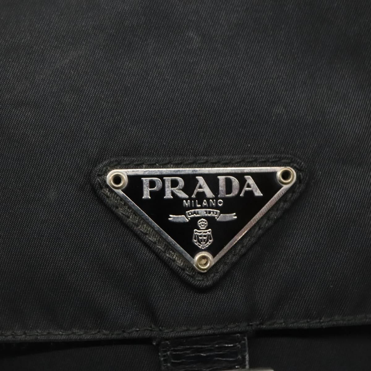Prada Re-Nylon Black Synthetic Shoulder Bag (Pre-Owned) Size ONE SIZE - 12 Thumbnail