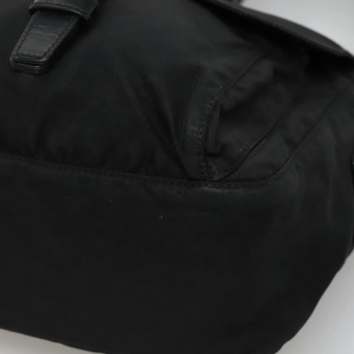 Prada Re-Nylon Black Synthetic Shoulder Bag (Pre-Owned) Size ONE SIZE - 8 Thumbnail