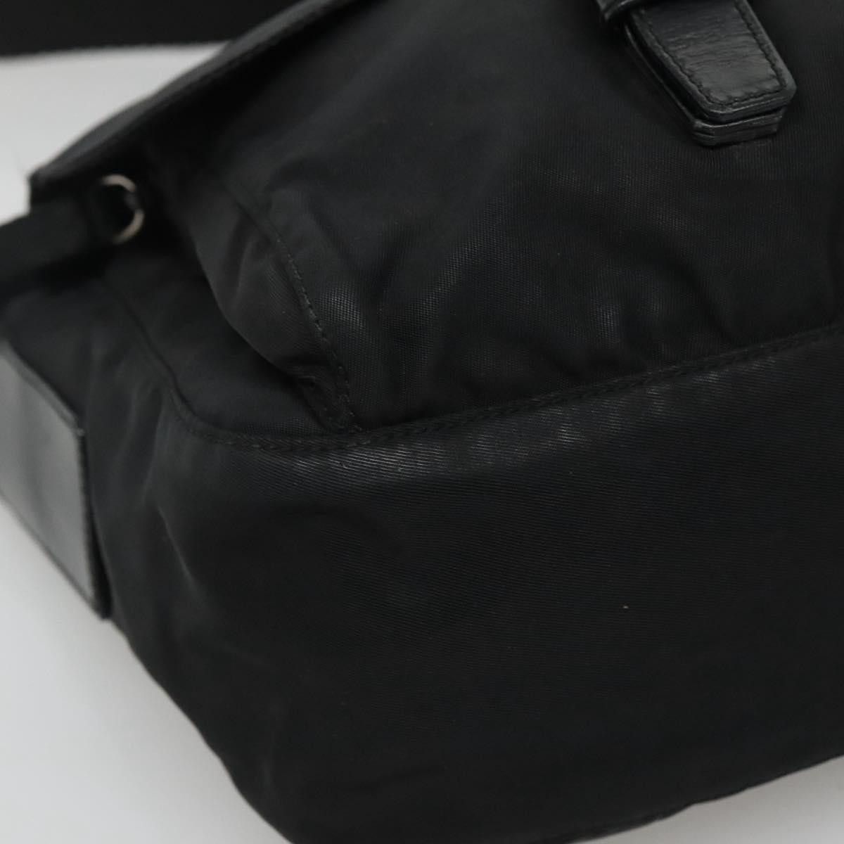 Prada Re-Nylon Black Synthetic Shoulder Bag (Pre-Owned) Size ONE SIZE - 9 Thumbnail