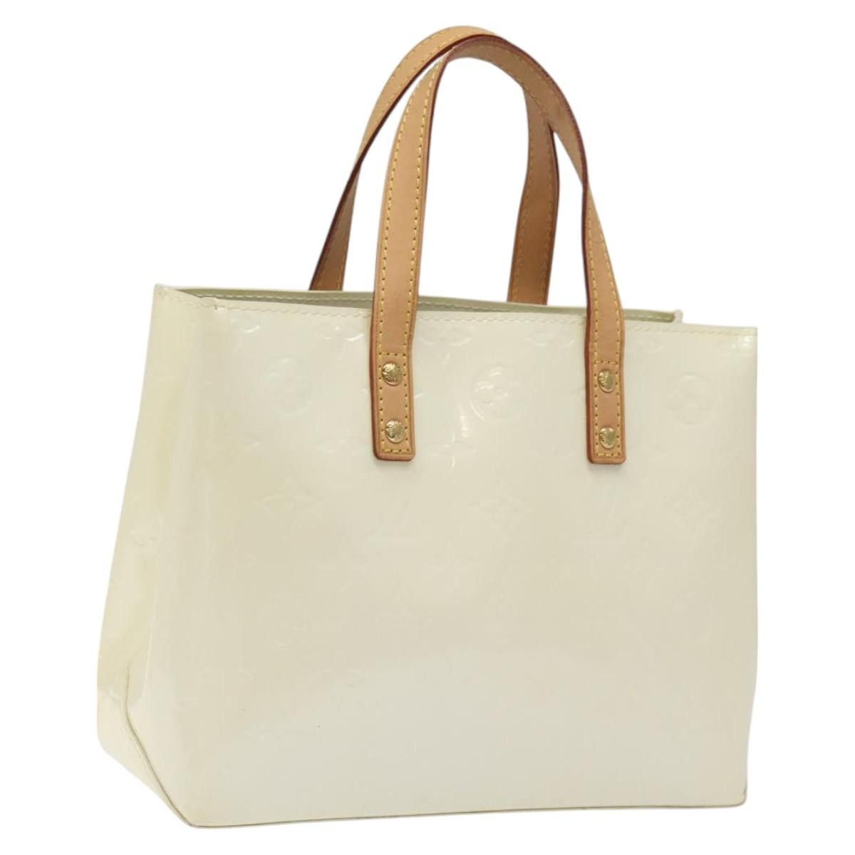 Louis Vuitton Reade Ecru Patent Leather Handbag (Pre-Owned) Size ONE SIZE - 18 Thumbnail
