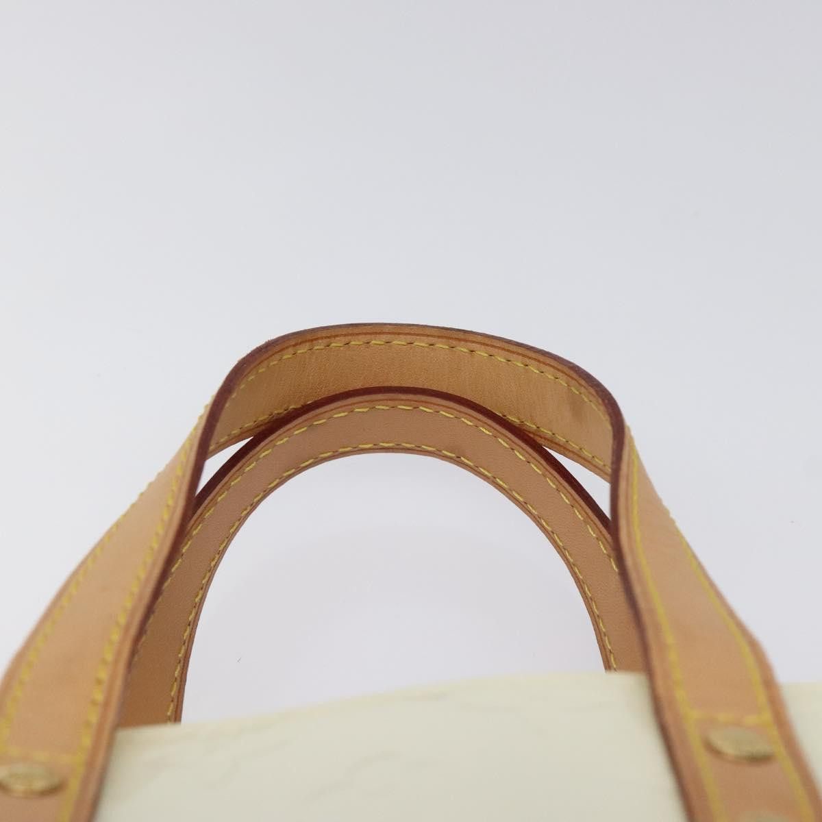 Louis Vuitton Reade Ecru Patent Leather Handbag (Pre-Owned) Size ONE SIZE - 6 Thumbnail