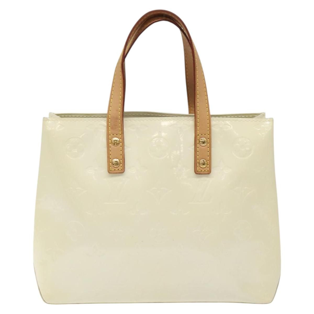 Louis Vuitton Reade Ecru Patent Leather Handbag (Pre-Owned) Size ONE SIZE - 2 Thumbnail