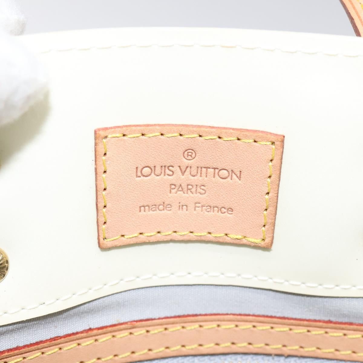 Louis Vuitton Reade Ecru Patent Leather Handbag (Pre-Owned) Size ONE SIZE - 13 Thumbnail