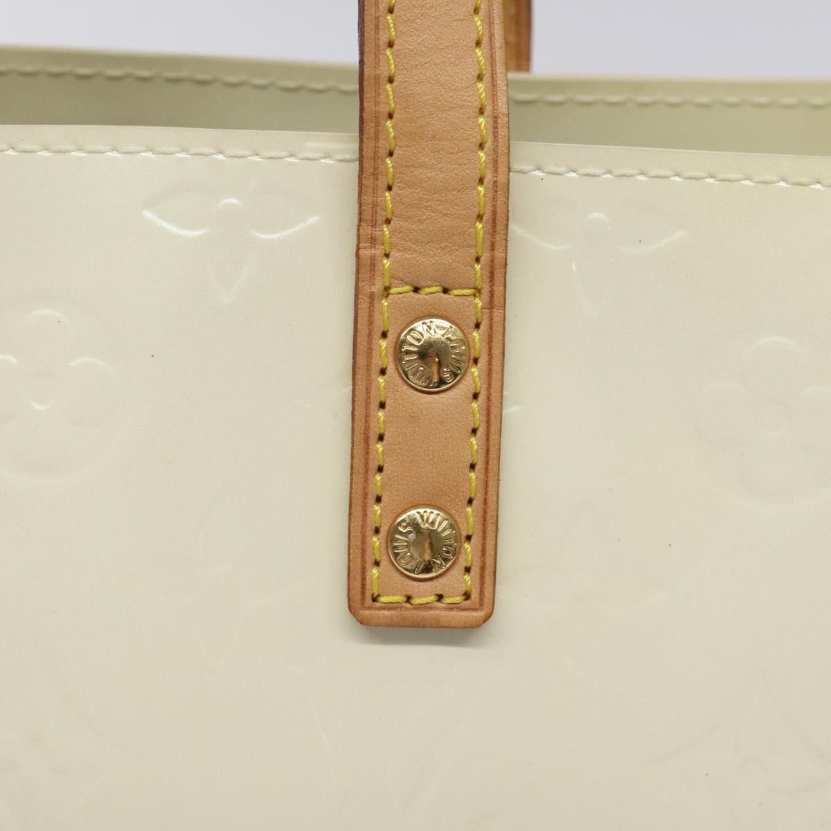 Louis Vuitton Reade Ecru Patent Leather Handbag (Pre-Owned) Size ONE SIZE - 11 Thumbnail