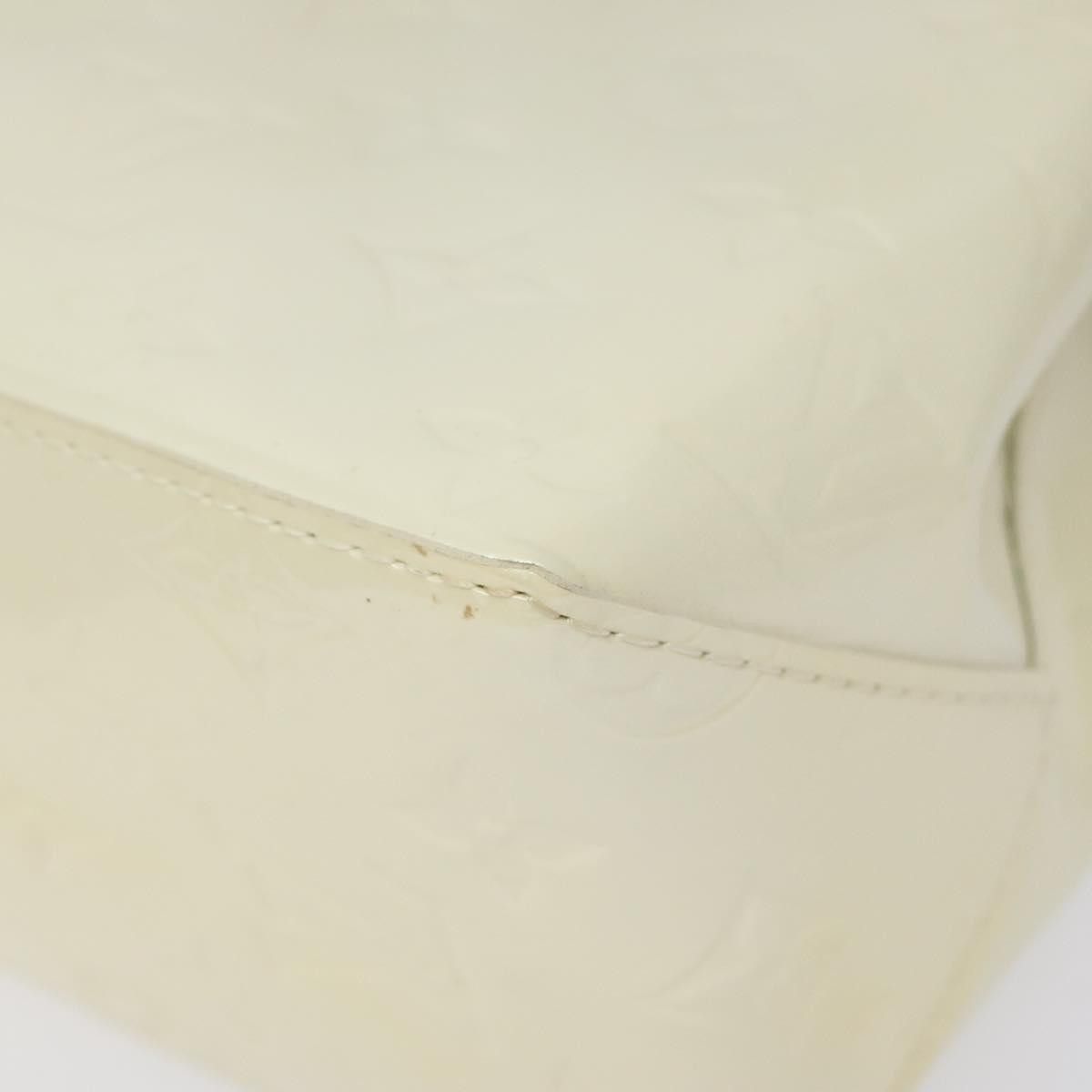 Louis Vuitton Reade Ecru Patent Leather Handbag (Pre-Owned) Size ONE SIZE - 7 Thumbnail