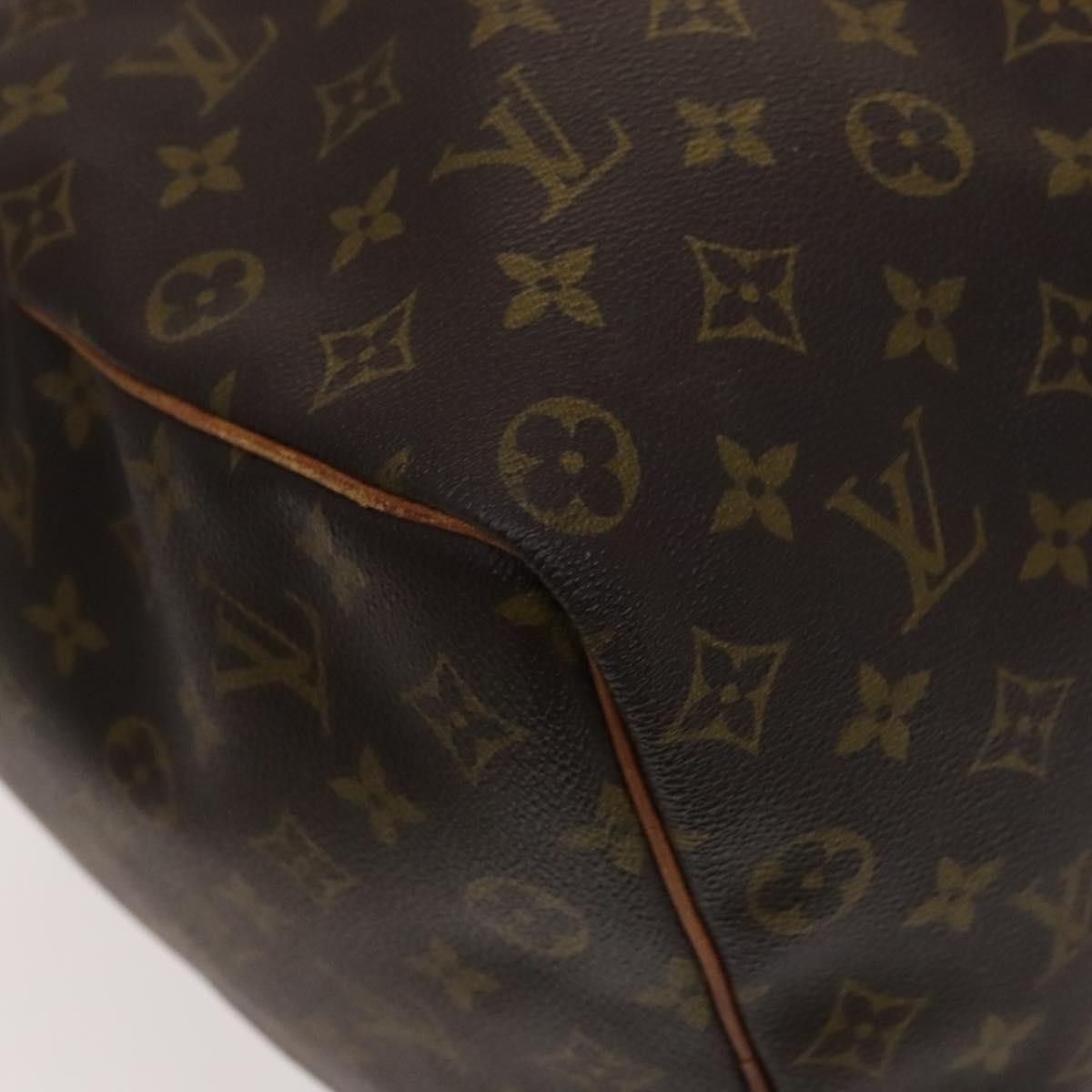 Louis Vuitton Keepall 50 Brown Canvas Travel Bag (Pre-Owned) Size ONE SIZE - 9 Thumbnail