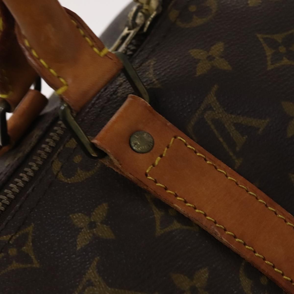 Louis Vuitton Keepall 50 Brown Canvas Travel Bag (Pre-Owned) Size ONE SIZE - 13 Thumbnail