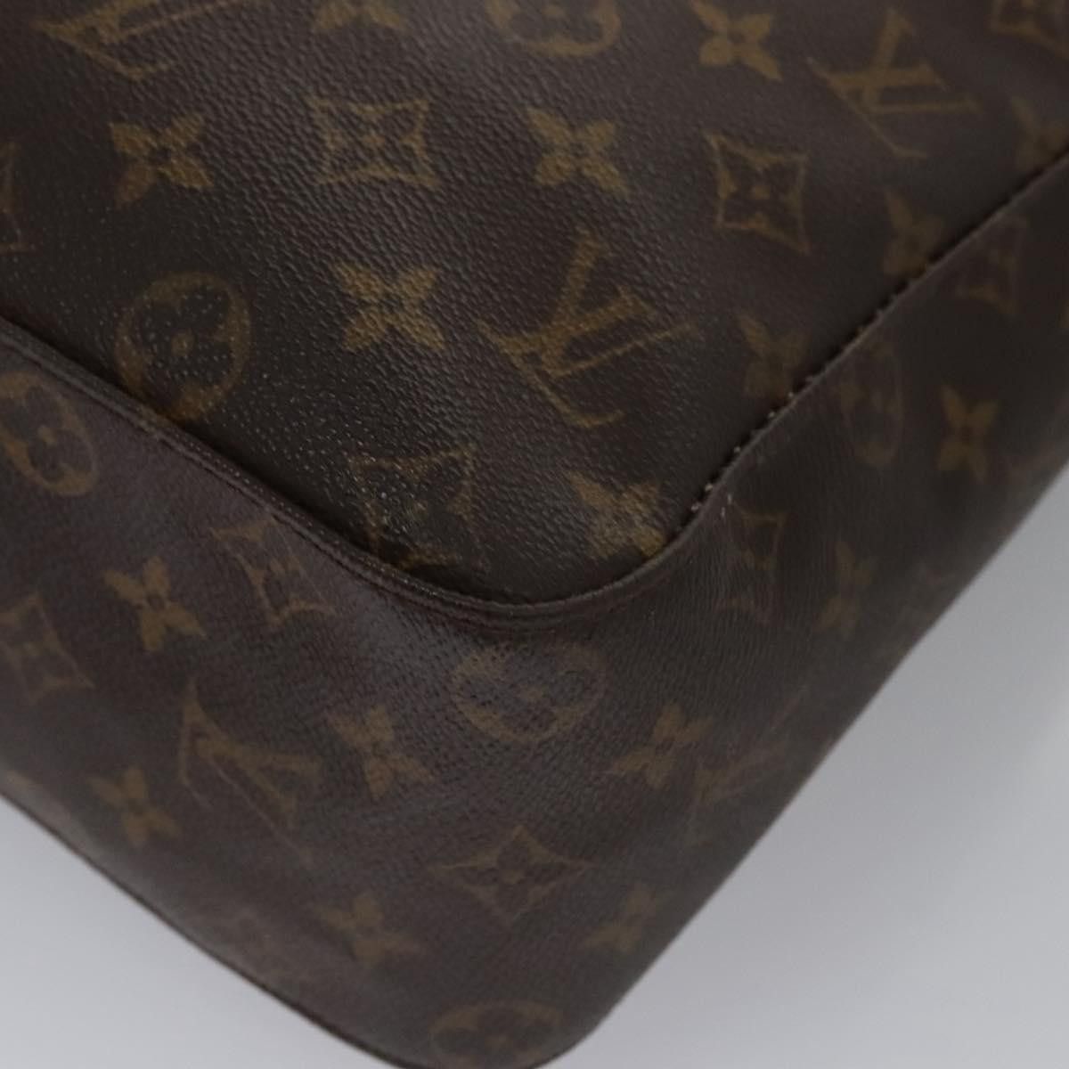 Louis Vuitton Looping Gm Brown Canvas Shoulder Bag (Pre-Owned) Size ONE SIZE - 8 Thumbnail