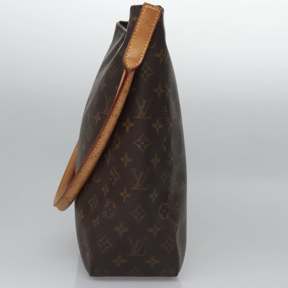 Louis Vuitton Looping Gm Brown Canvas Shoulder Bag (Pre-Owned) Size ONE SIZE - 3 Thumbnail