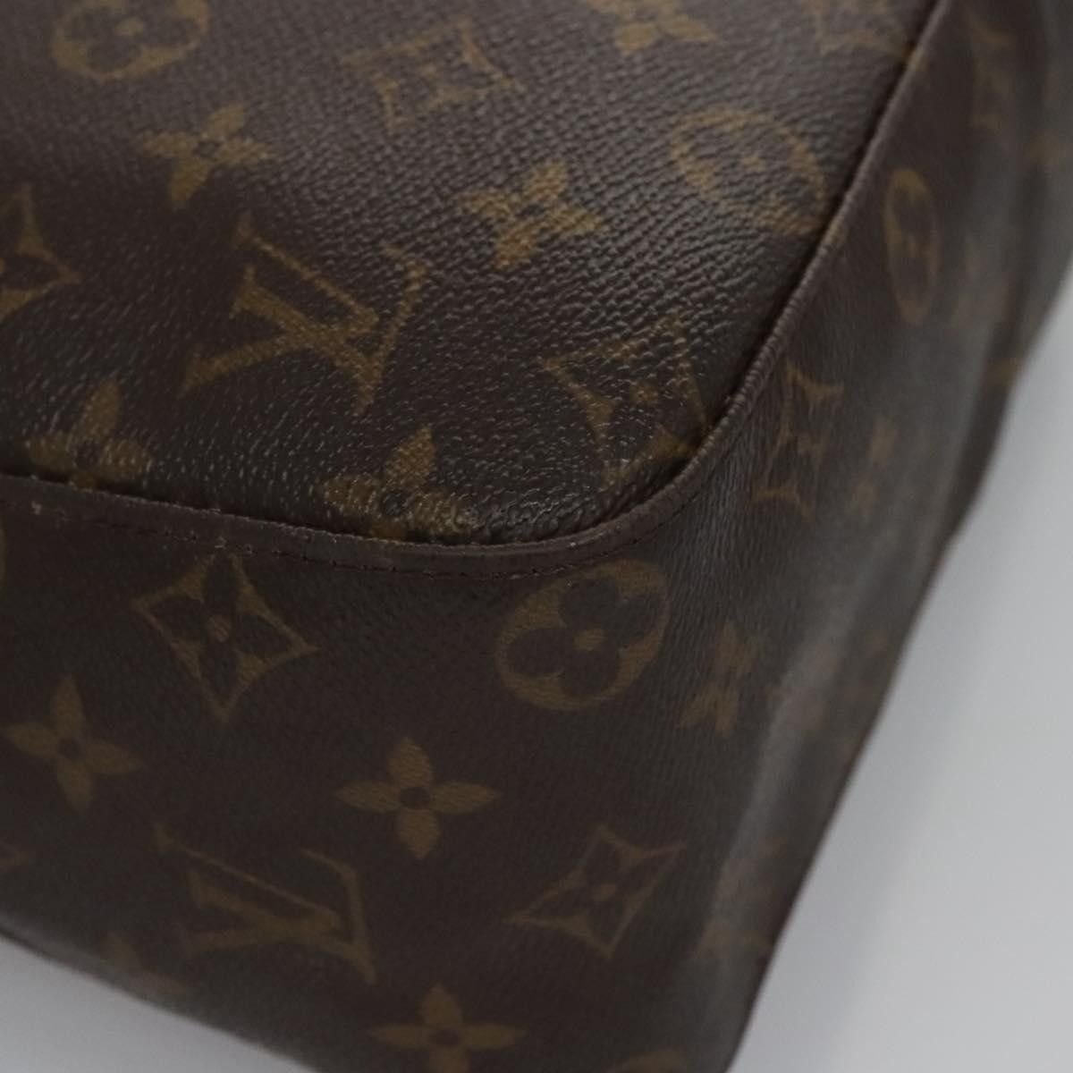 Louis Vuitton Looping Gm Brown Canvas Shoulder Bag (Pre-Owned) Size ONE SIZE - 7 Thumbnail