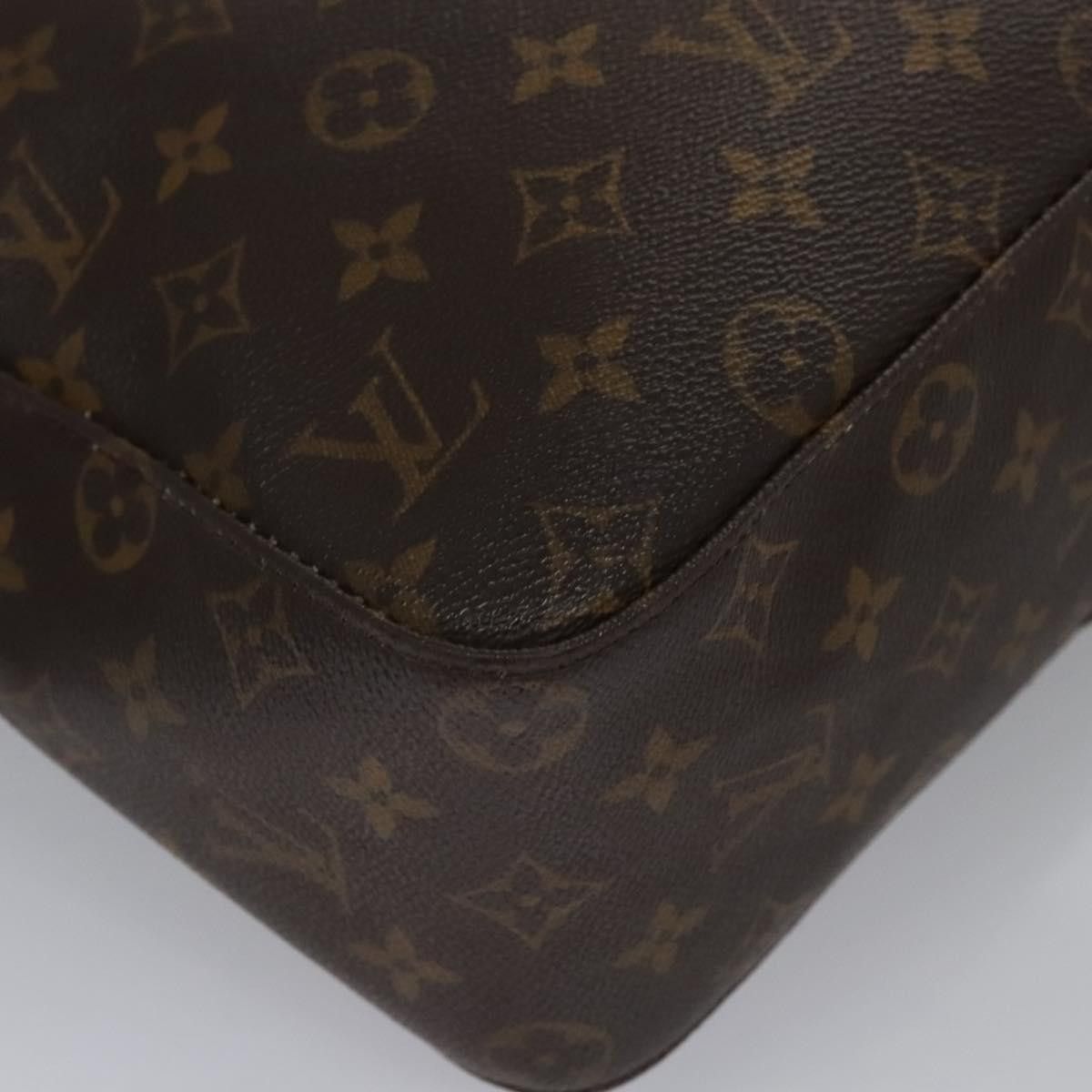 Louis Vuitton Looping Gm Brown Canvas Shoulder Bag (Pre-Owned) Size ONE SIZE - 9 Thumbnail