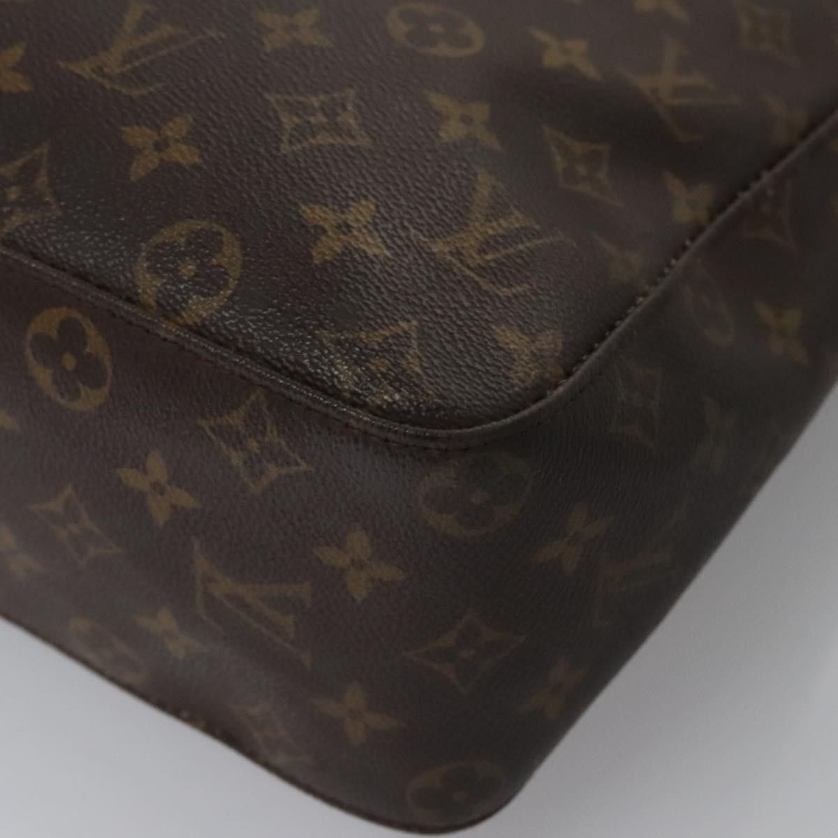 Louis Vuitton Looping Gm Brown Canvas Shoulder Bag (Pre-Owned) Size ONE SIZE - 6 Thumbnail